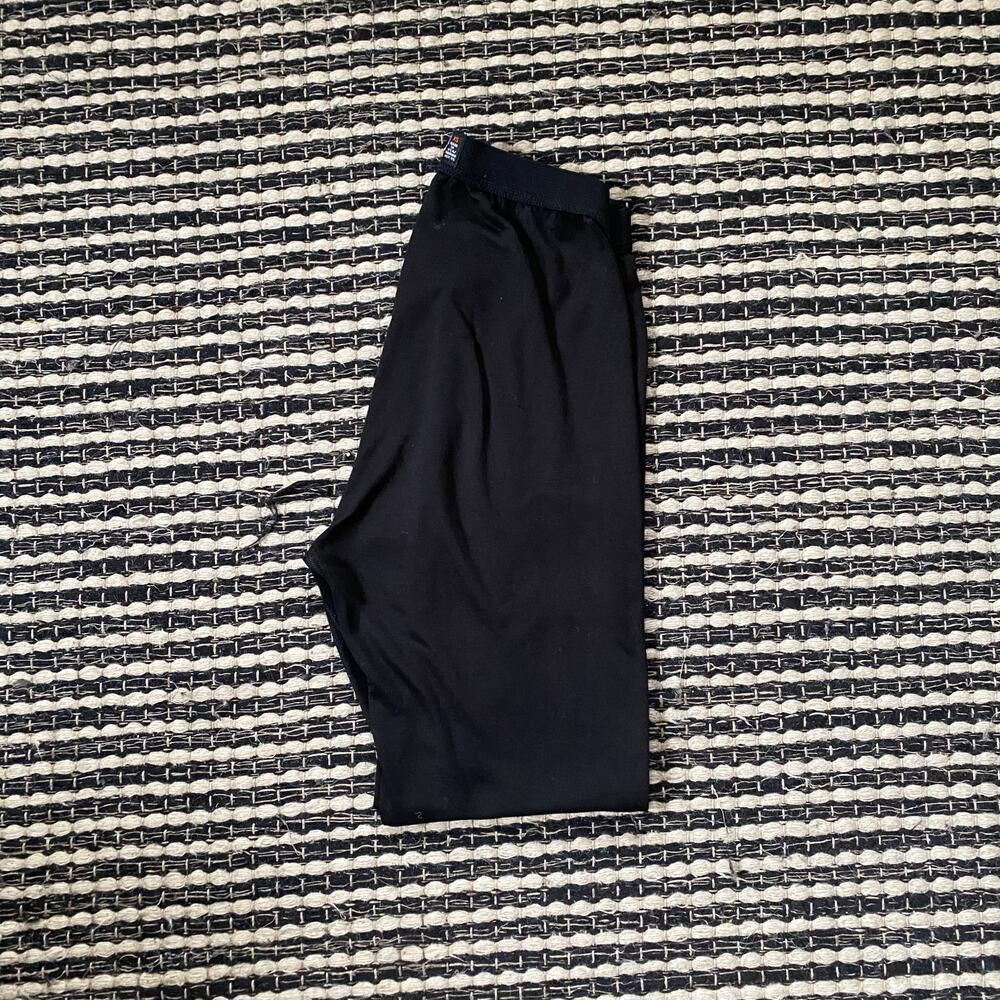 🌿Patagonia Capilene Womens Long Johns Base layer Black legging Pants XS